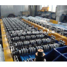 Glazed steel roll forming machine